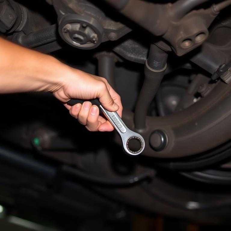 Steering tie rod repair